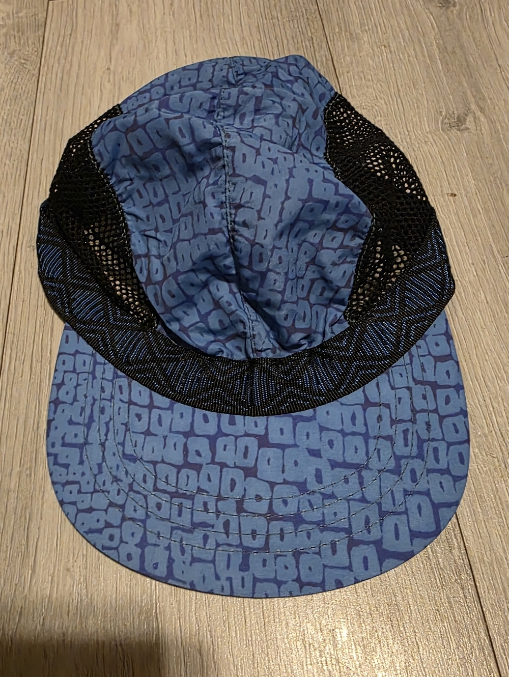 Unisex L.L. Bean Blue Patterned Mesh Baseball Cap